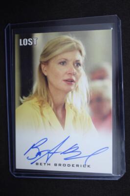 2010 Rittenhouse LOST Archives Autograph Beth Broderick as Diane Jansen CARD