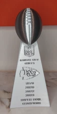 Kansas City Chiefs Lombardy Trophy, Large 10-inches tall