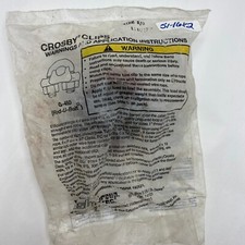 Crosby Clips - G-450 - 3/4" Red U-Bolt