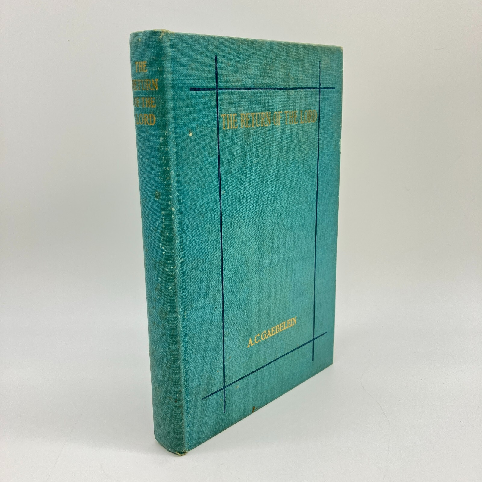 The Return of the Lord (1925) Arno Gaebelein New Testament Christ Study