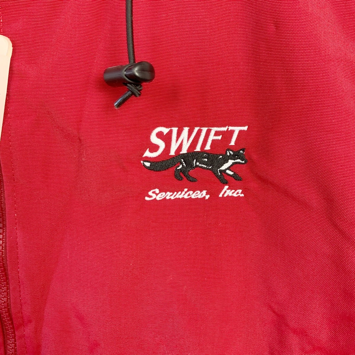 Cabelas Pro Fishing Jacket Swift Services Red Full Zip Mens 2XL