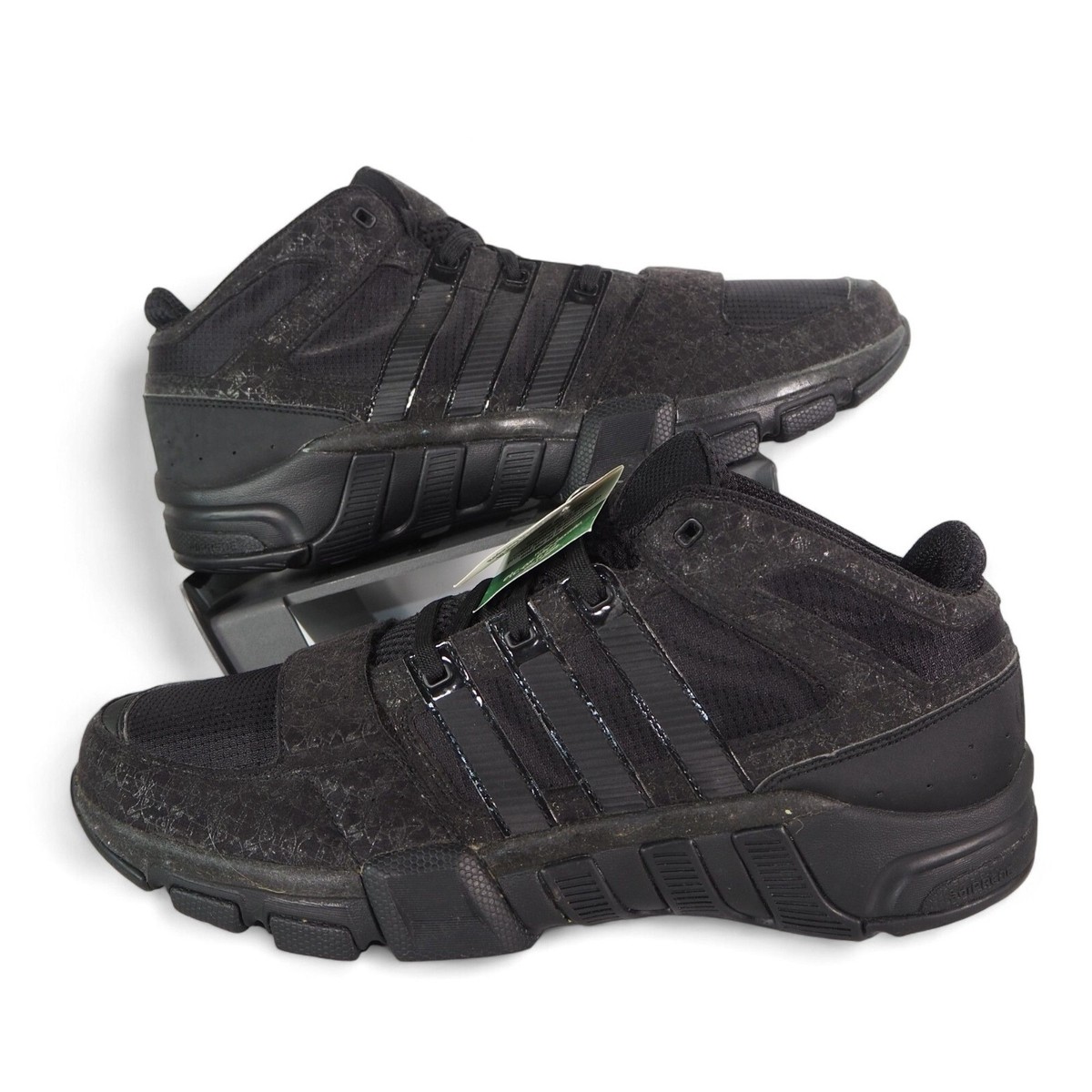 Adidas 2008 ClimaCool Mid Top Basketball Sneakers Triple  display picture 3