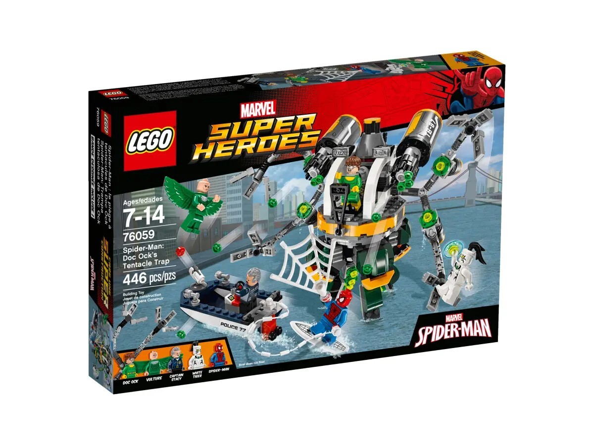 LEGO Marvel Super Heroes SPIDER-MAN: DOC OCK'S TENTACLE TRAP 76059