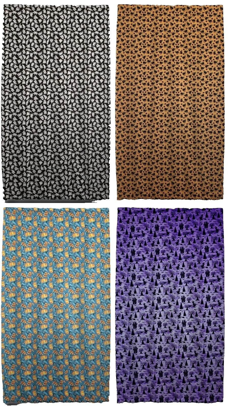 Cortinas de Ventana Gótico Algodón