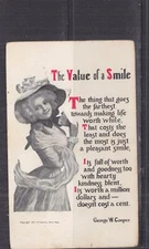 QUEENSLAND, 1908 ppc. Value of a Smile, 1d. MACKAY to Killarney.