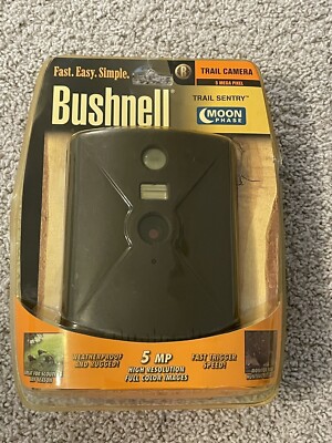 Bushnell Trail Sentry 5.0mp Game Camera Moon Phase Resolution New Sealed 0824