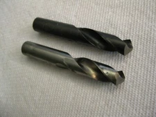 35/64" Screw Machine Drills HSS USA 2pc lot, Resharps by USTOOL Group