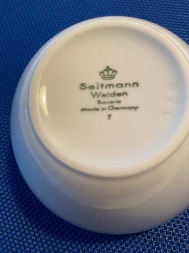 2 Teetassen von Seltmann mit Muster - Bild 3 von 3