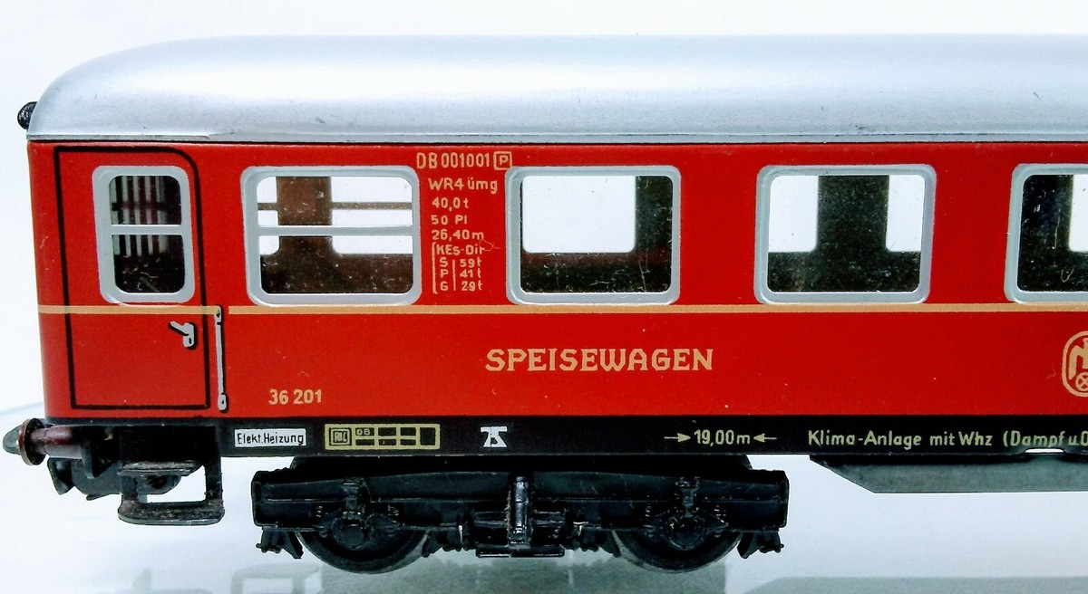 メルクリン　1965年製　HOゲージ　4024  DSG 食堂車　箱付 メルクリン 1965年製 HOゲージ 4024 DSG 食堂車 箱付 - メルカリ