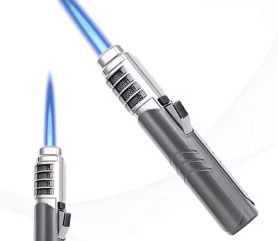 High-Quality Windproof Torch Lighter - Adjustable Jet Flame - Ideal for Kitchen,