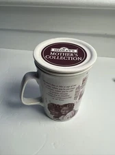 HEDLEY'S MOTHER'S DAY COLLECTION TEA CUP, LID & INFUSER " TO MY DEAREST MOTHER "