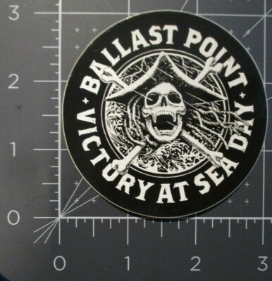 BALLAST POINT BREWING Victory At Sea Day STICKER decal craft beer brewery Z