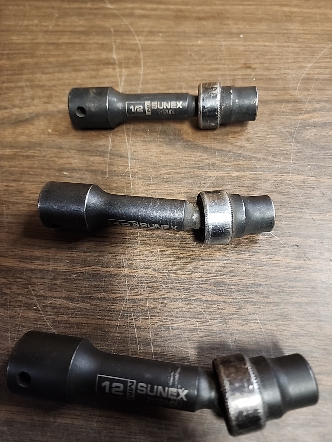 (FL9) Sunex 216ZUDL 1/2" Drive 1/2" Driveline Impact Socket 212ZUMDL