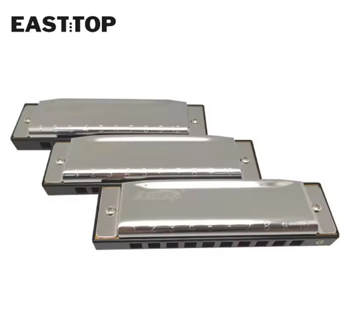 EASTTOP Diatonic Harmonica set of 3 10Hole Blues Diatonic Harmonica Set T10-3-3 - Picture 4 of 13