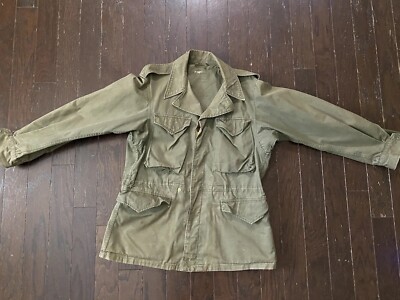1950s Vintage Field Jacket M-1950 Army Military US ARMY Coat