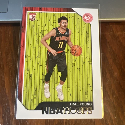 Trae Young 2018-19 NBA Hoops Basketball Rookie RC #250 Atlanta Hawks
