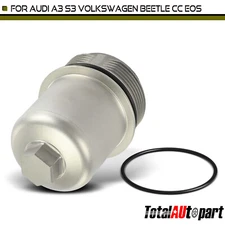 Engine Oil Filter Housing Cover Cap for Audi A3 Quattro Volkswagen Beetle Golf