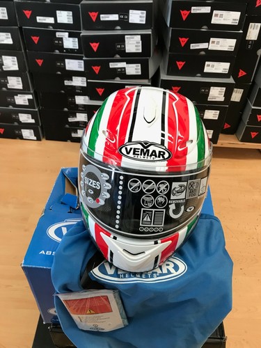 CASCO MOTO INTEGRALE VEMAR DIADEM VSR EVO HELMETS TAGLIA XL | eBay
