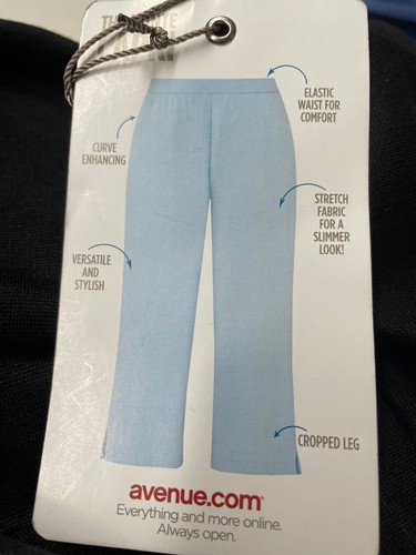 WOMEN’S AVENUE PONTE CAPRI PANTS-SIZE: 30/32 1150 - Picture 3 of 8