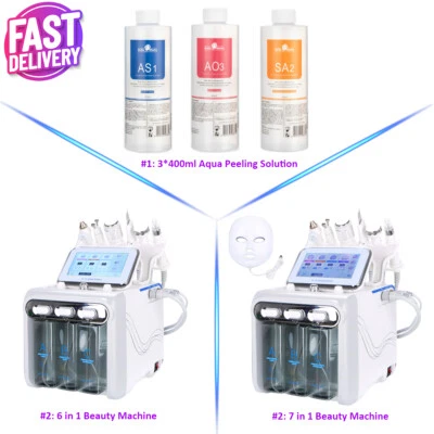 MYCHWAY 6/7 in 1 Facial Water Hydro Dermabrasion Hydra Deep CleansE Face Beauty Machine