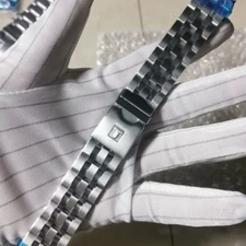 21 mm Stainless Steel Bracelet Watch Band for Tissot Seastar T120407 Series.