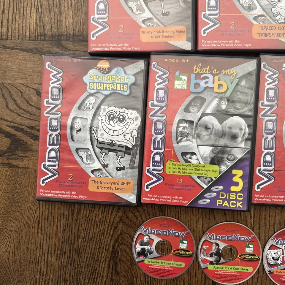 Lote de VideoAhora Scooby Doo Bob Esponja Bastante Extraño Padres Tiburón Semana Más Foto 4 de 4