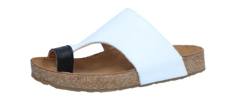 APL Ciabatta donna Haflinger bio Andrea bianco nero (bianco) 819061 2335