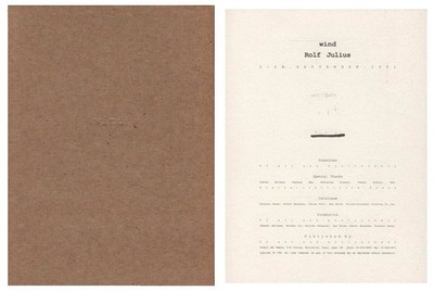 Rolf Julius / wind. 3 -23.September 1991 Julius, Rolf und Hironori Murai