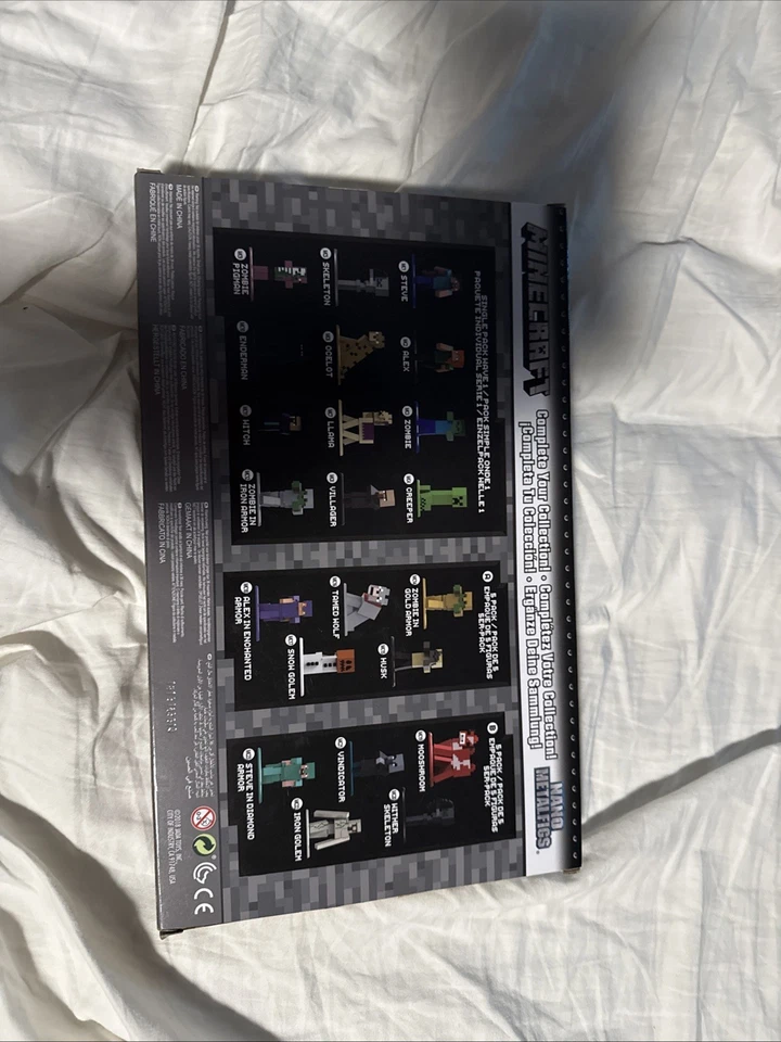 Figuras de metal fundido a presión Jada Toys Minecraft Metal 2018 figuras nanométricas Foto 2 de 2