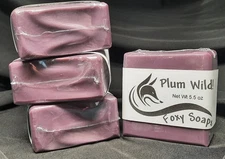 Plum Wild! Grassfed Tallow Homemade Artisan Soap
