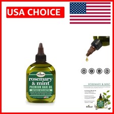 Rosemary  Mint Hair Oil with Biotin 7.1oz - Strengthening  Nourishing Formula