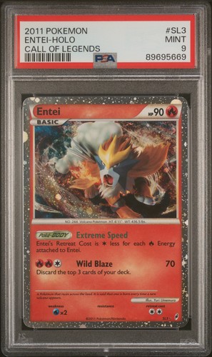 Entei graded PSA 9 for sale on eBay