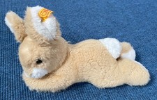 Original Steiff Hase „Hoppel“ (280009) – Liegend, 22cm