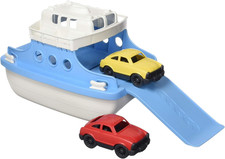 Ferry Boat, Blue/White CB - Pretend Play, Motor Skills, Kids Bath Toy Floating V