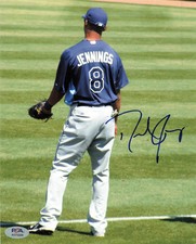 Desmond Jennings Tampa Bay Rays Signed 8x10 Photo PSA