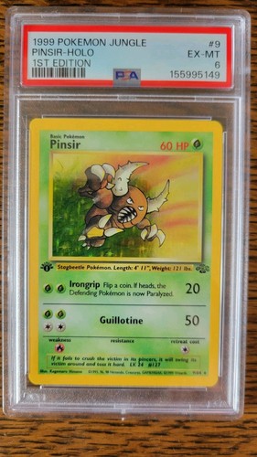 Pinsir (1st Edition) graded PSA 6 for sale on eBay
