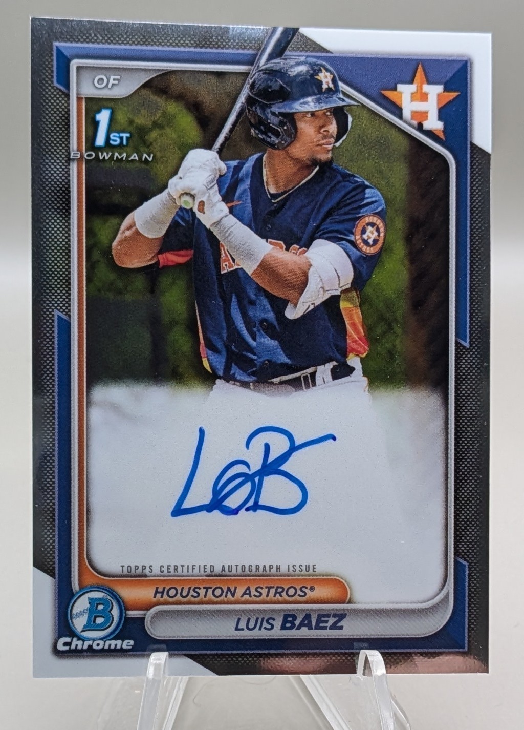 2024 Bowman - Chrome Prospect Autographs Luis Baez #CPA-LB (AU, RC)
