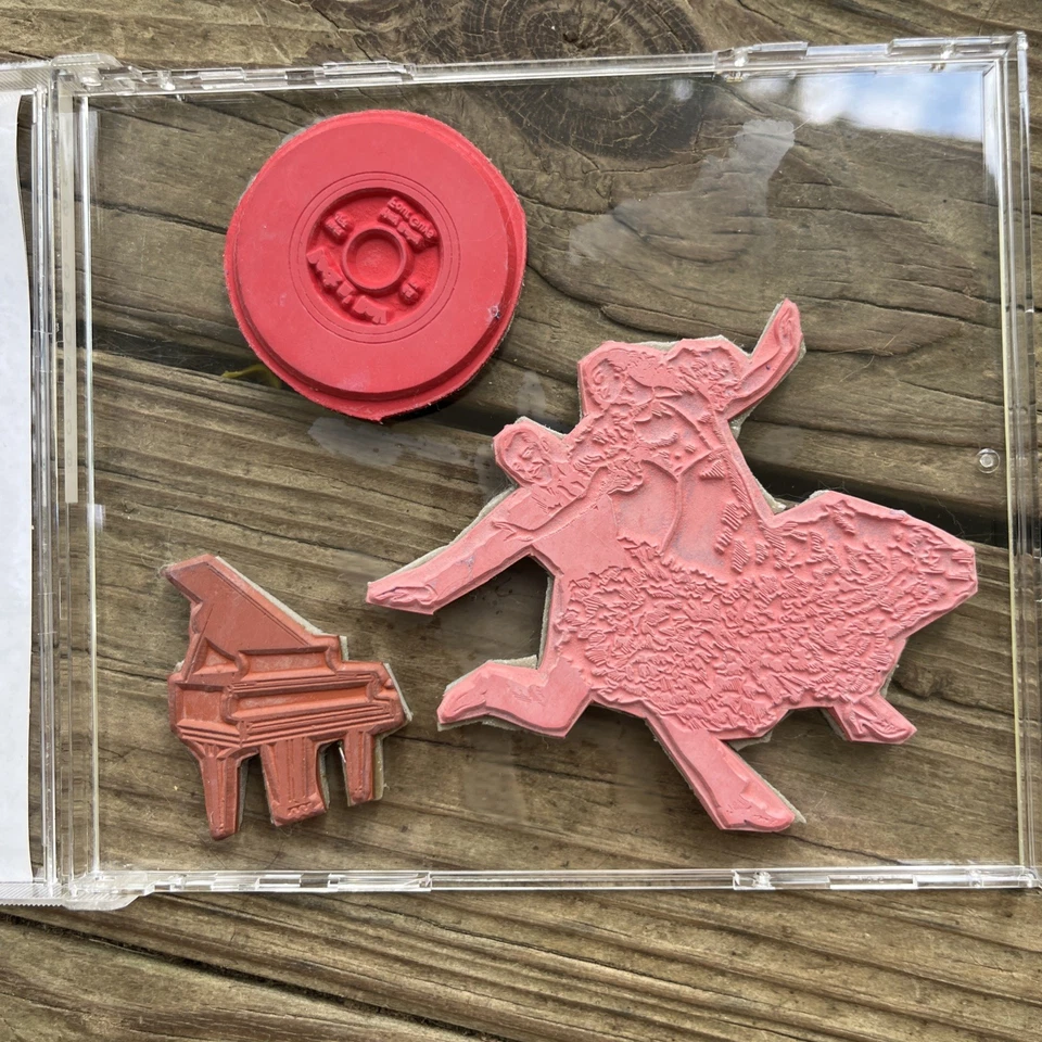 Набор из 3 марок музыка и танцы * снятые с производства Viva Los Vegas, марки Francisco и другие - Изображение 2 из 2