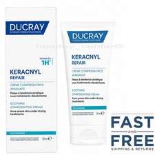 Ducray Keracnyl Repair Compensatory Cream 50ml acne-prone skin EXP DATE 04/2029