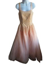Tiffany Designs Light Pink Ball Gown Quinceanera Pageant Prom Dress Size 6