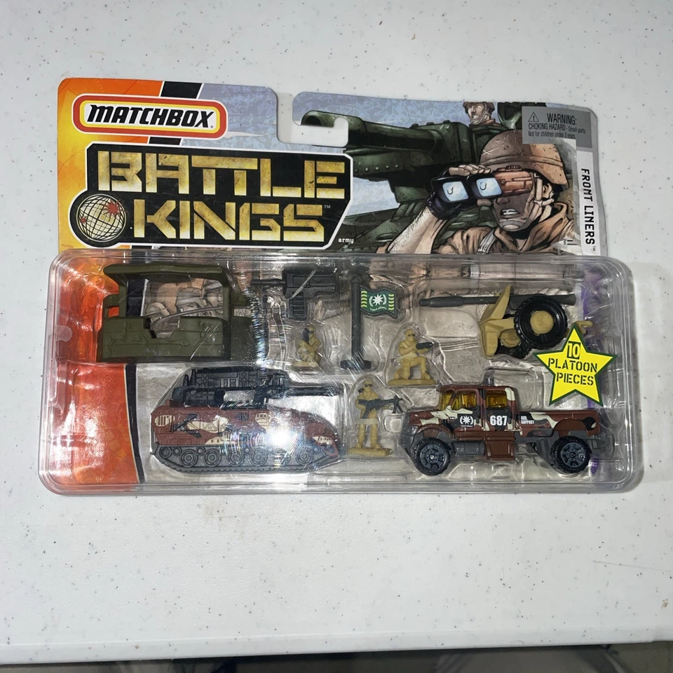 Matchbox Battle Kings Front Liners 10 Piece Set - Image 3 of 4