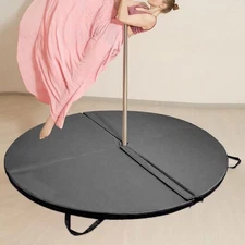 Folding Pole Dance Mat Women Equipment Yoga Mat for Home Gym Studio Training
