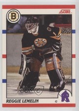 1990-91 Score Bilingual Reggie Lemelin #159 q7c