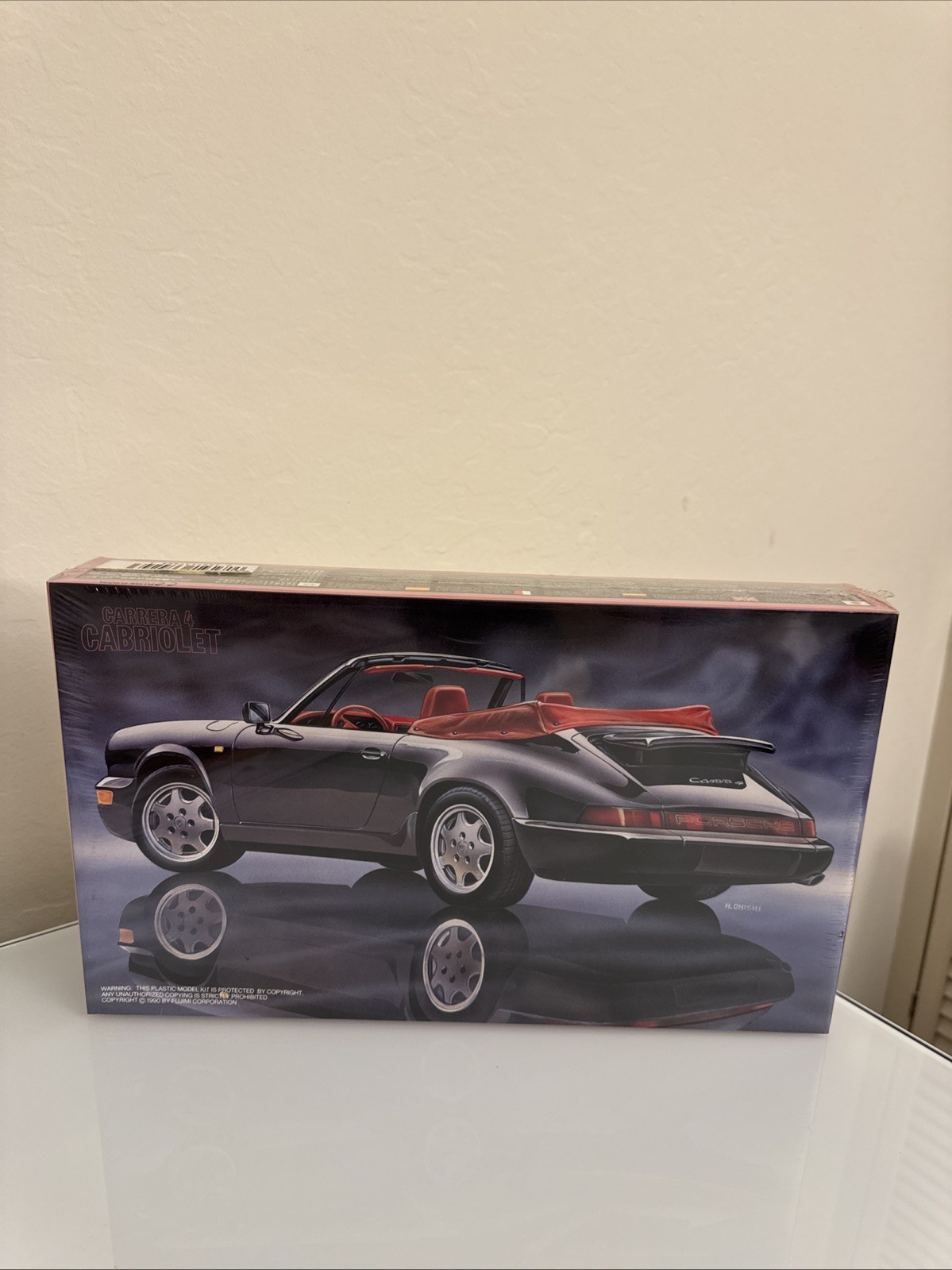 Fujimi 1:24 Scale Porsche 911 Carrera 4 Cabriolet 12034 1990
