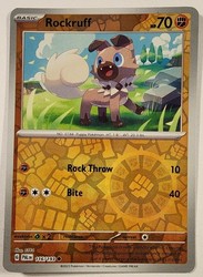 Rockruff 116/193 Paldea Evolved Reverse Holo Common