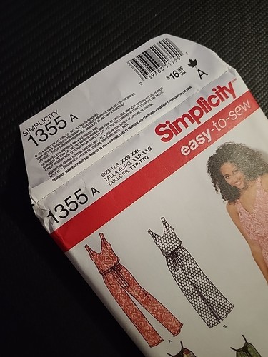 Tuta Simplicity facile da cucire retrò XXS - XXL 4 varianti hippy misses - Foto 6 di 10