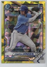2021 Bowman Chrome Draft Sapphire Edition Yellow /99 Carter Jensen #BDC-106 0t9q
