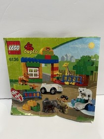 LEGO DUPLO Zoo Lot 6136 My First Zoo set - 4962 Baby Zoo giraffe tiger elephant