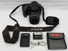 Sony Camera Alpha a300 10.2MP w/ 18-55mm Lens, 2 Batteries  Charger  DSLR-A300