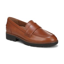 SALE!! VIONIC Womens Cleo Loafer- Tan Leather